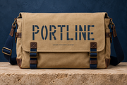 Portline — Condensed Stencil Font, a Sans Serif Font by Colorsfav (Thumbnail 3 of 10)