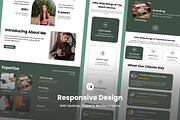 Lena Moreau - Portfolio Landing Page, a Landing Page Template by twinstd (Thumbnail 3 of 5)