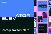 Elevator Instagram Template, a Social Media Template by Waldot (Thumbnail 1 of 3)