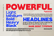 Superantia - Sans serif font family, a Sans Serif Font by Artistic & Unique (Thumbnail 7 of 15)