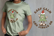 Christmas Tree Vintage Cartoon, an Illustration by vectstudio (Thumbnail 5 of 5)