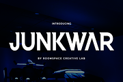 Junkwar - Modern Elegant Poster Font, a Sans Serif Font by roomspace creative lab (Thumbnail 1 of 10)