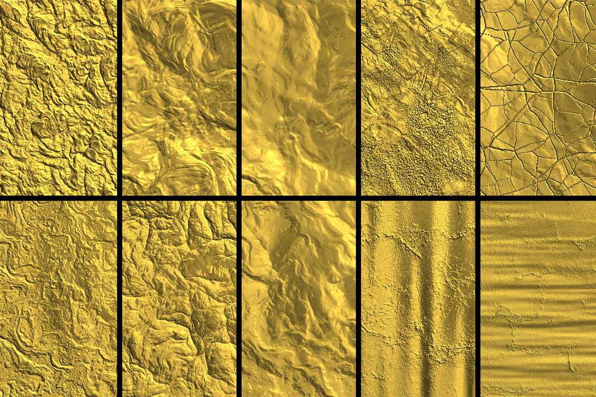 85 Gold Patterns Bundle, a Texture Graphic by Creativenauts