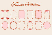Bows & Frames - Vintage Line Set, an Illustration by Moonberry_Studio (Thumbnail 4 of 12)