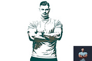 Digital Vector Drawing Ps Action, an Action Add-On by Studio Retouch (Thumbnail 4 of 12)
