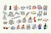 Flea Market Finds: 110 Illustrations, an Object Illustration by Olly Kava (Thumbnail 6 of 11)