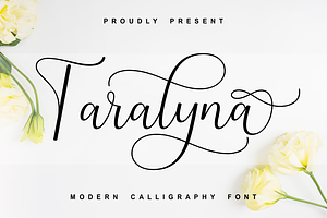 Taralyna - Calligraphy Font