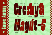 Zeavons - Condensed Retro Sans Font, a Sans Serif Font by Typia Nesia (Thumbnail 10 of 11)