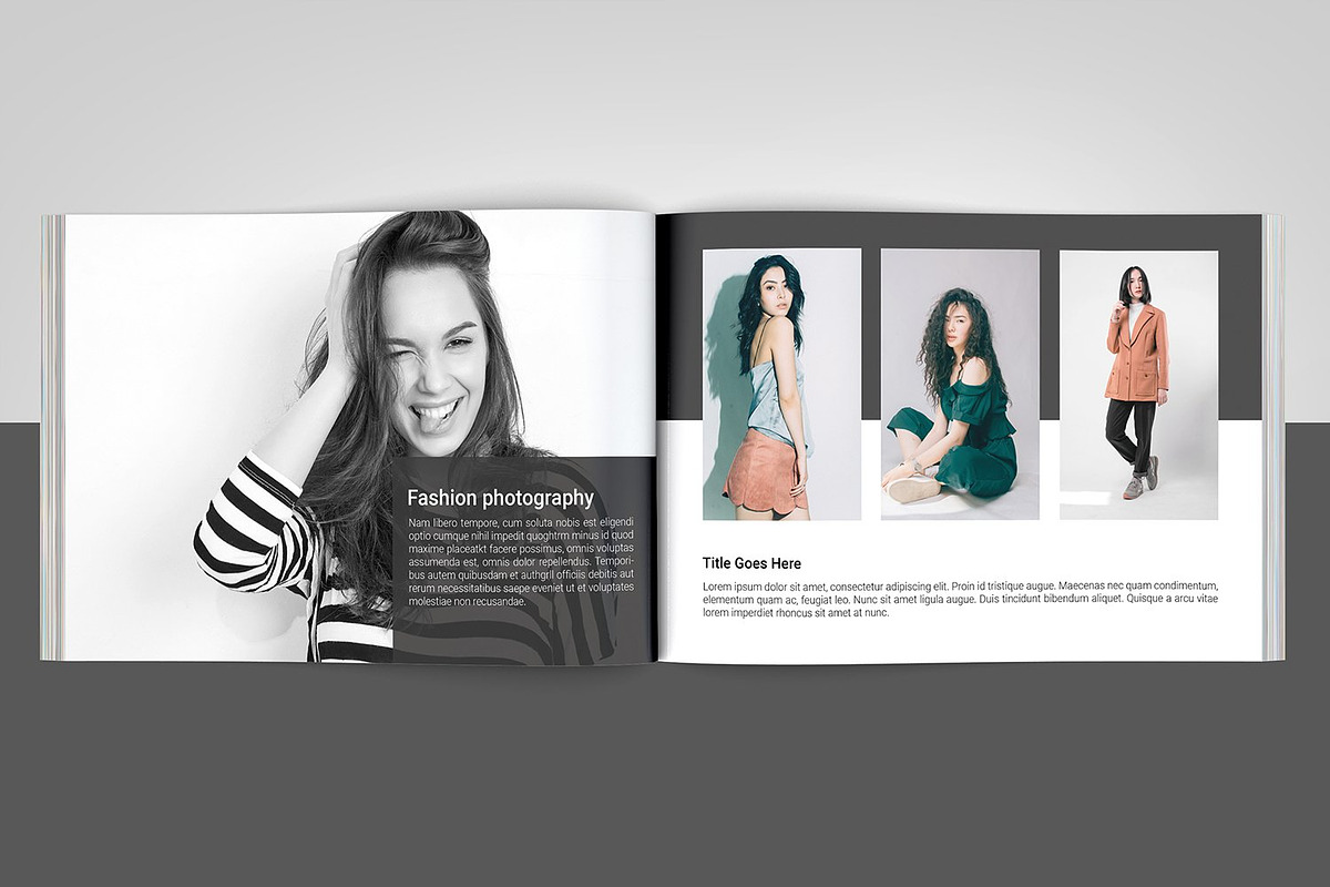 Photographer Portfolio Brochure, a Brochure Template by Template Shop (Photo 5 of 8)