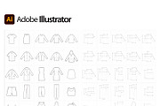 Size check image FashionFlats Design, a Websites & App Template by HYDNSTUDIO (Thumbnail 1 of 12)