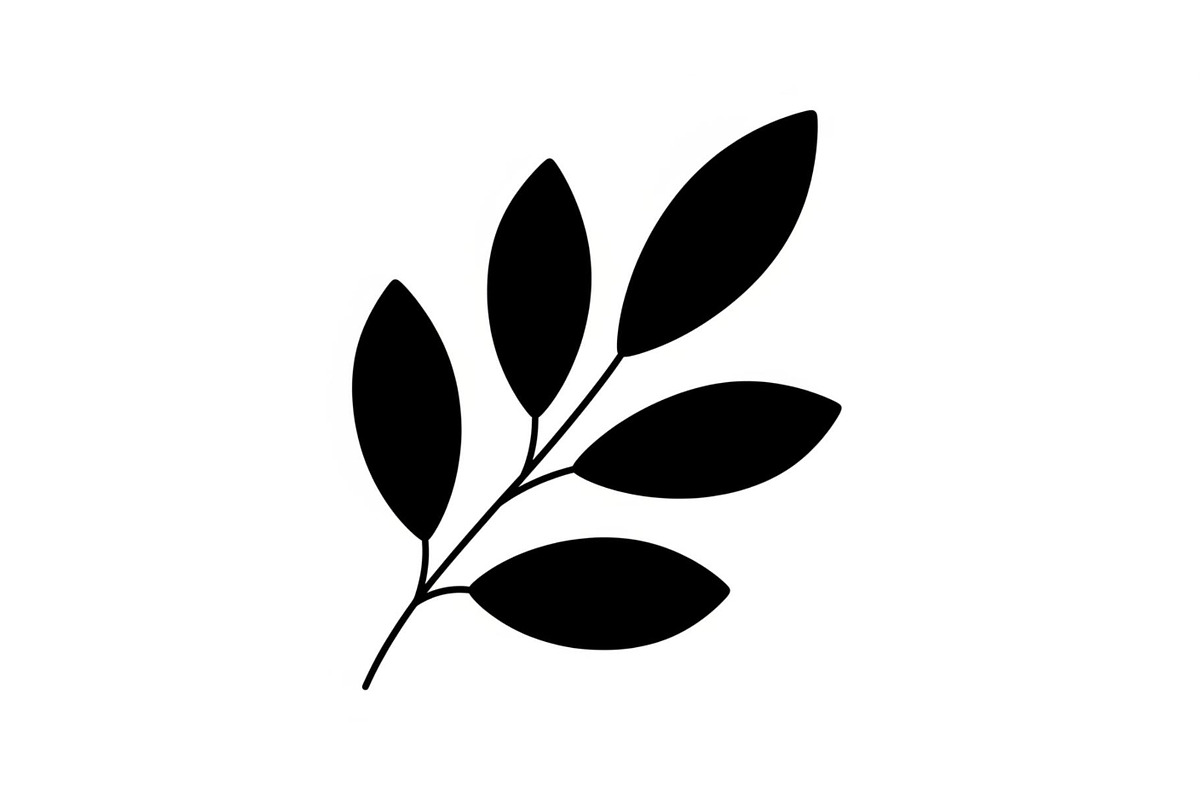 Botanical Leaf Silhouette Bundle, an Illustration by Creativeshirt (Photo 25 of 51)