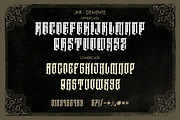DEMENTE, a Blackletter Font by jakejarkor (Thumbnail 2 of 4)
