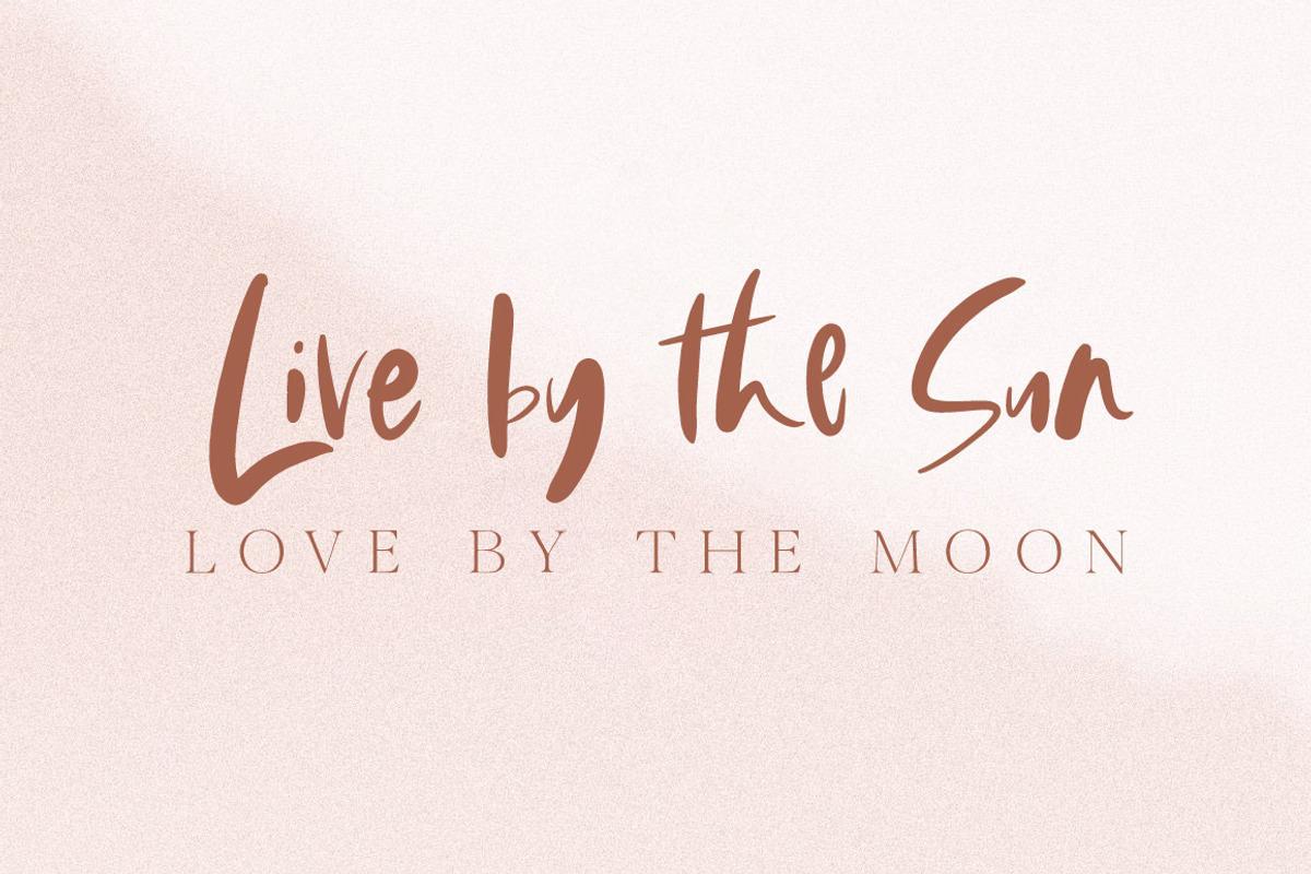 Wild Things Brush Font preview 2
