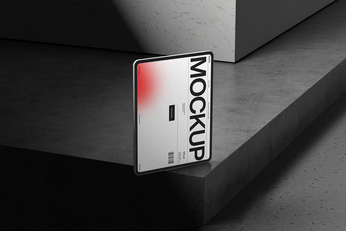 Premium Tablet Mockup Set, an iPad Mockup by kreatifreya (Photo 3 of 6)