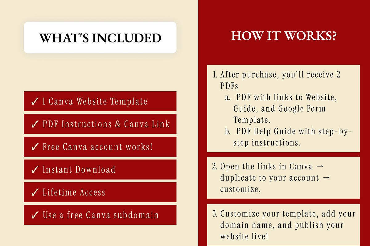 Red Velvet Canva Website Kaela UGC, a Marketing Template by AtelierDuVow (Photo 3 of 10)