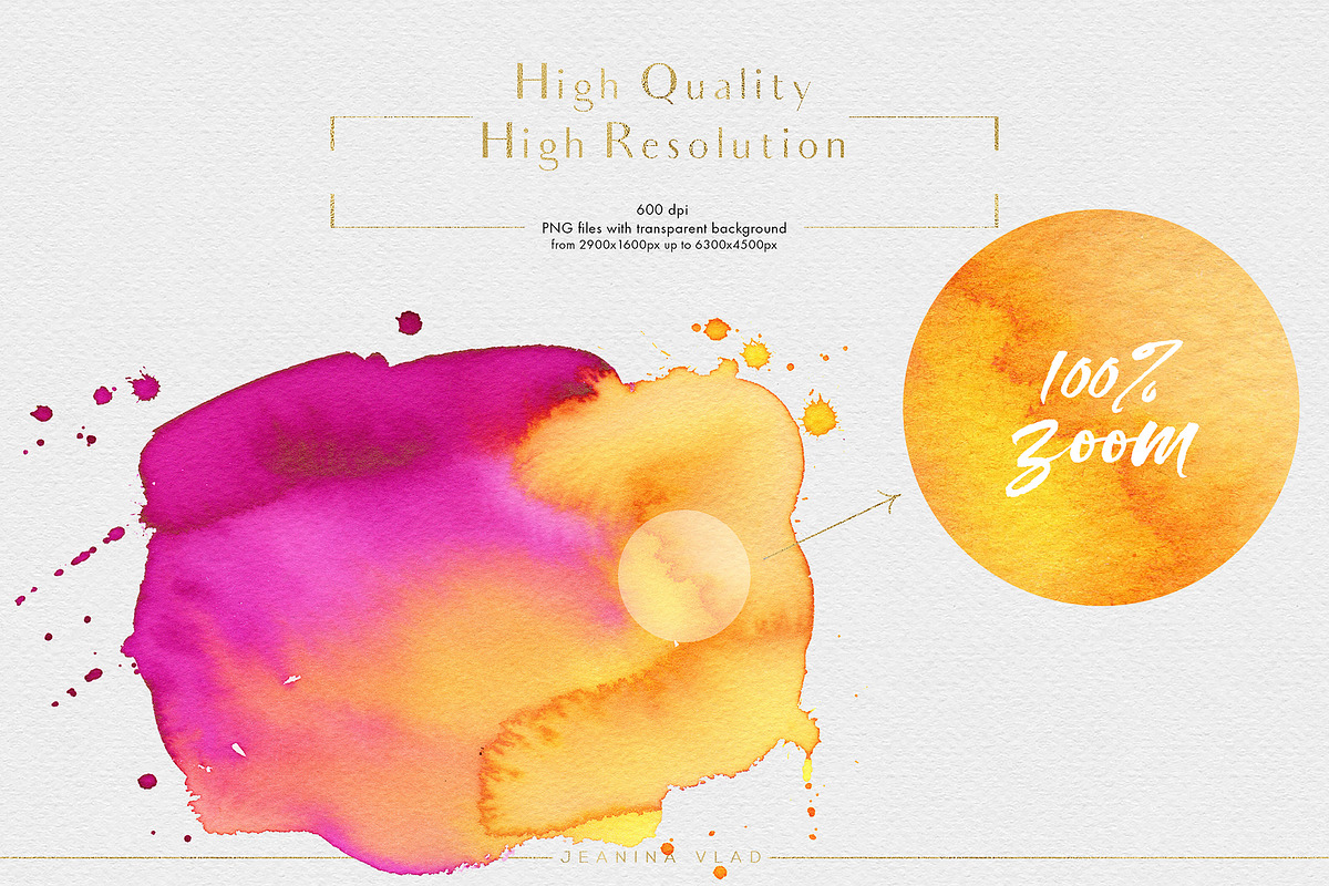 Californian Skies - Watercolor Story, a Texture Illustration by Jeanina Vlad (Photo 3 of 5)