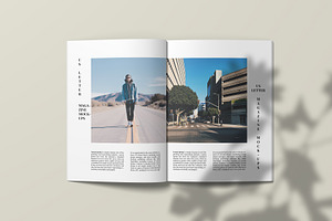 A4 And US Letter Magazine Mockups