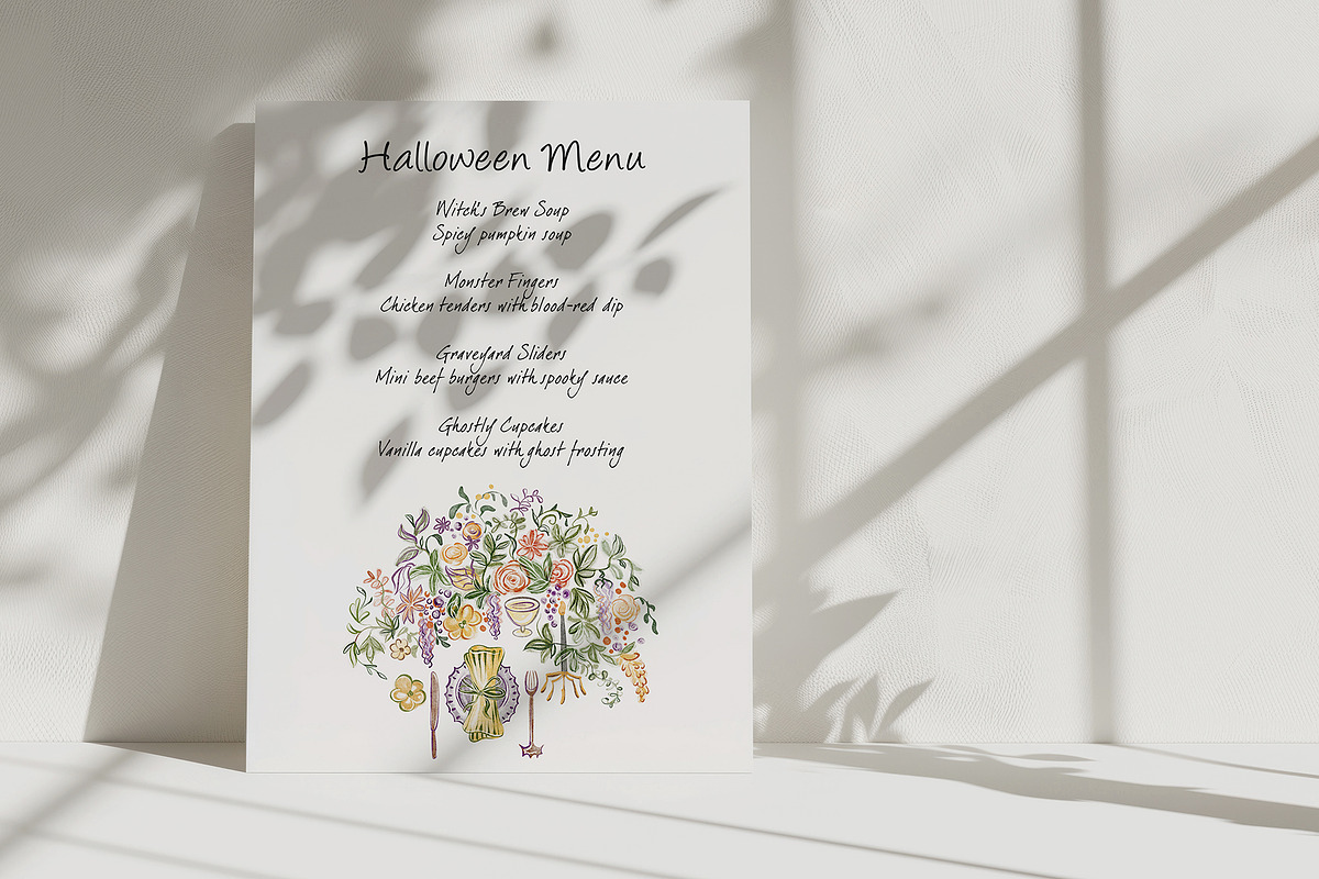 Halloween Whimsical Clipart, an Object Graphic by LenArt (Photo 14 of 15)