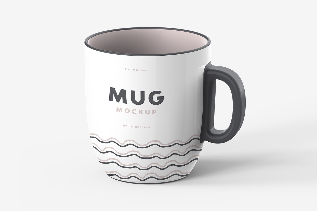 Mug Mockup, a Cups & Container Mockup by UnicDesign (Photo 1 of 5)