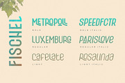 Fischel Elegant Condensed Family, a Sans Serif Font by 160 Studio (Thumbnail 3 of 16)