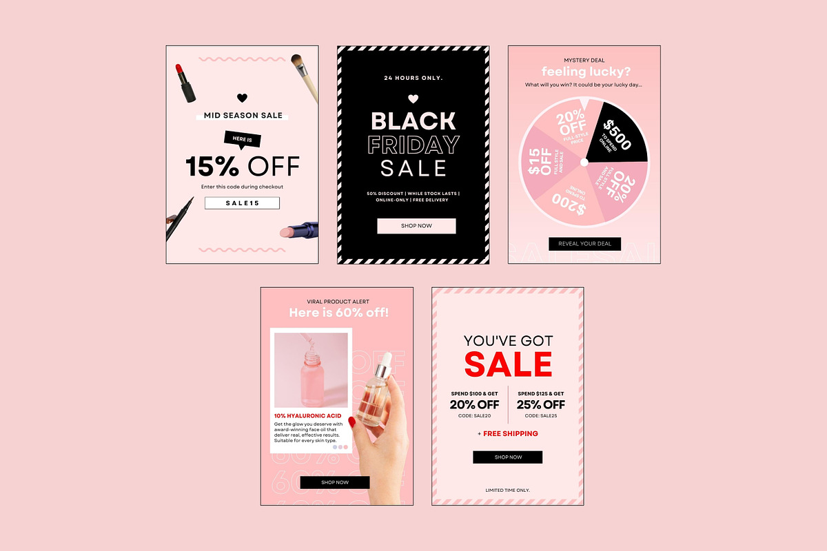 Sale Email Marketing Bundle - Canva, an Email Template by Studio Mayde (Photo 5 of 6)