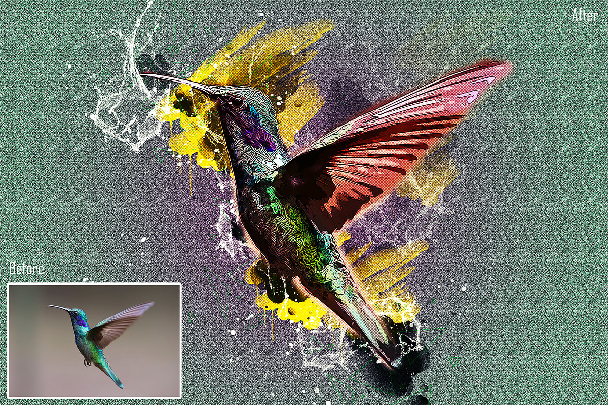 Quick Comic Photoshop Action, an Action Add-On by Presets Pond (Photo 8 of 10)