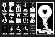 Tarot Black and White. 78 cards, an Illustration by La Inspiratriz (Thumbnail 4 of 9)