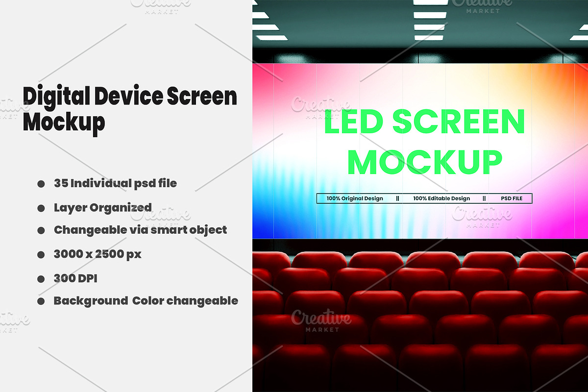 Digital Device Screen Mockup., an Advertising Mockup by samsulpassive (Photo 1 of 3)