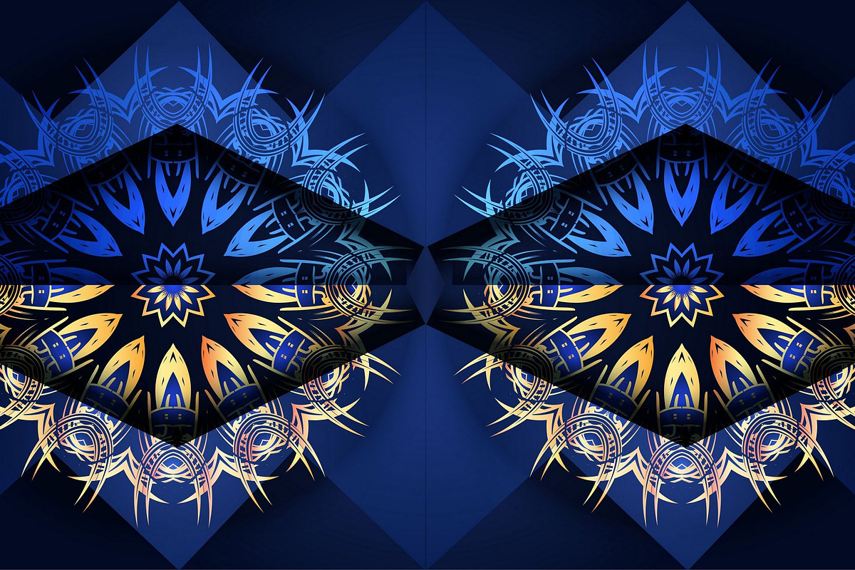 Mandala Vector Pattern Graphics Pack, a Background Graphic by NJ Himel (Photo 59 of 91)