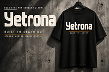 Yetrona - Bold Display Typeface