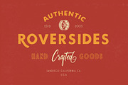 Harbour Typeface Badges Logo, a Sans Serif Font by Anxiety Studio (Thumbnail 2 of 8)