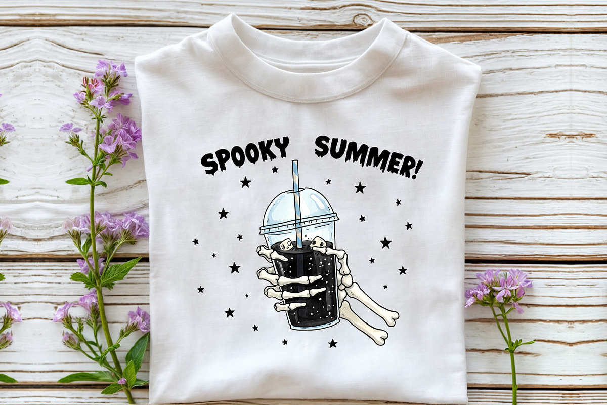 Spooky Summer PNG, an Illustration by DreamCafeArt (Photo 2 of 5)