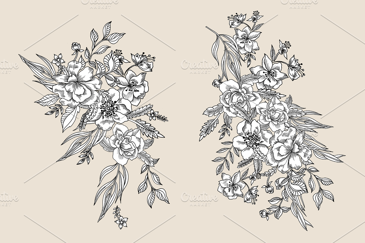 Bunchy Floral, an Object Graphic by VictoriaKStudio (Photo 3 of 6)