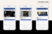 Black Friday + Cyber Monday Bundle, a Social Media Template by jgdigital.co designs (Thumbnail 11 of 11)