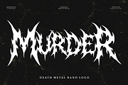 Desecrate - Death Metal font, a Symbol Font by Masyafi Studio (Thumbnail 4 of 9)