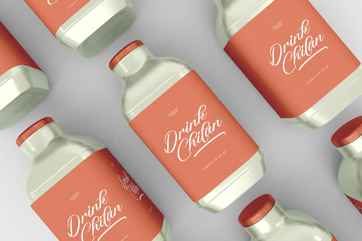 Machine Vintage Modern Stylish, a Script Font by Letterena Studios Script (Photo 11 of 15)