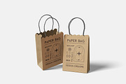 Professional Paper Bag Mockup, an Advertising Mockup by bimockup (Thumbnail 4 of 6)