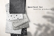 TERRAZZO monochrome collection, a Pattern Graphic by EkaterinaKiriy (Thumbnail 7 of 8)