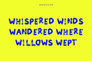 Hand-Painted Dry Brush Font, a Handwritten Font by This For There (Thumbnail 11 of 14)