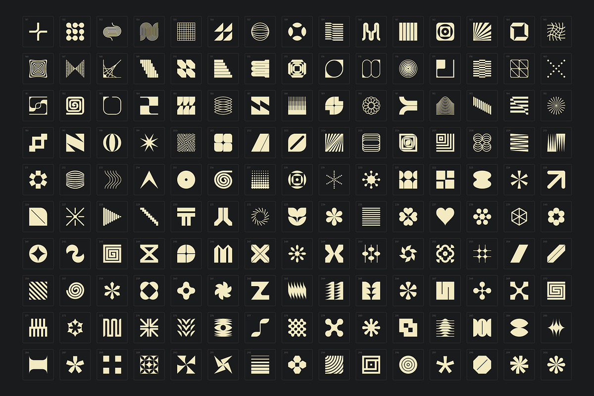 Geometrica Vol.2 – Brutalist Kit, an Object Graphic by Léo Alexandre (Photo 2 of 15)