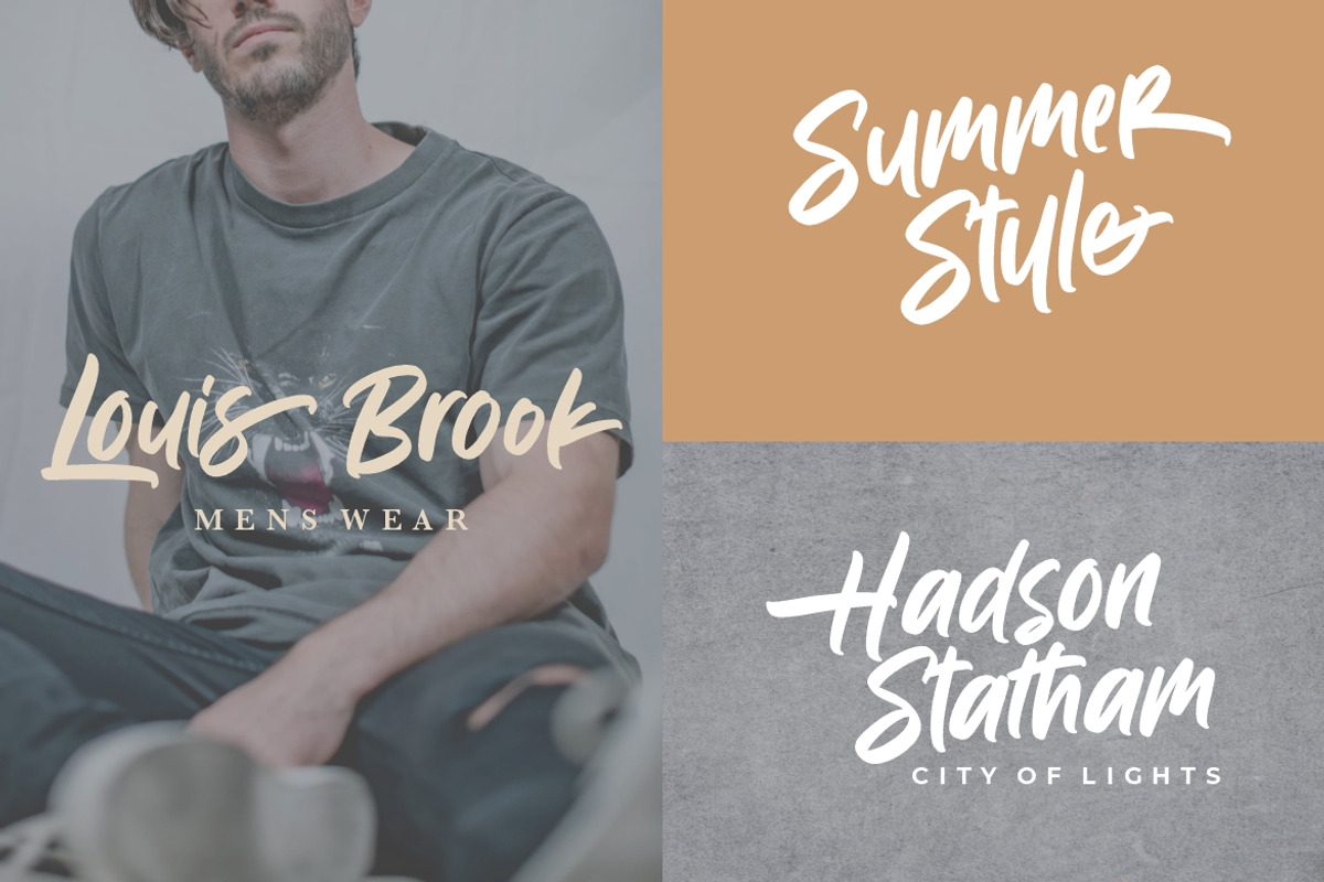 Wyattiky Stylish Brush, a Script Font by Creatype Studio (Photo 6 of 9)