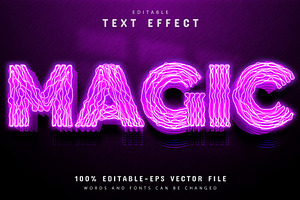 Font Text Effect 3d Editable Vol 15