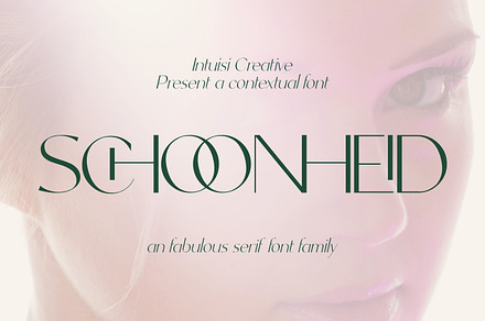 Schoonheid - Thick and Thin Font