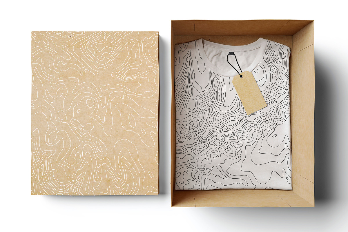 Topographic maps 2, a Texture Graphic by Lina_Lisichka (Photo 4 of 9)