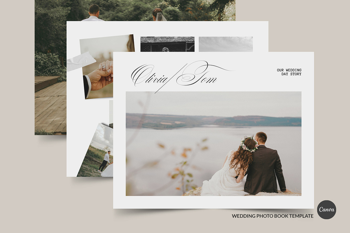 Classy Wedding Photo Book TemplateV1, a Magazine Template by CreativeFolks (Photo 6 of 7)