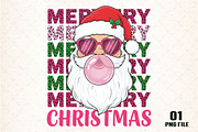 Merry Christmas Santa PNG, an Illustration by DreamCafeArt (Thumbnail 1 of 4)