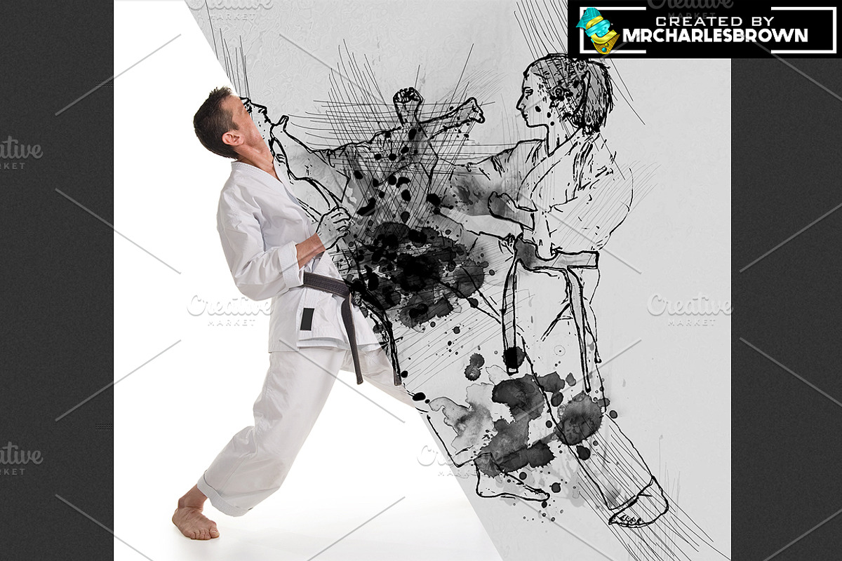 Pure Art Hand Drawing 150, an Action Add-On by mrcharlesbrown (Photo 2 of 10)