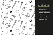 Kitchen Doodles - Illustration Set, a Food Illustration by Marinastu (Thumbnail 4 of 6)