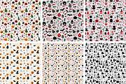 Halloween Christmas  Seamless Patten, an Illustration by Designking (Thumbnail 2 of 4)