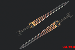 5 Fantasy Stylish Sword -PBR-